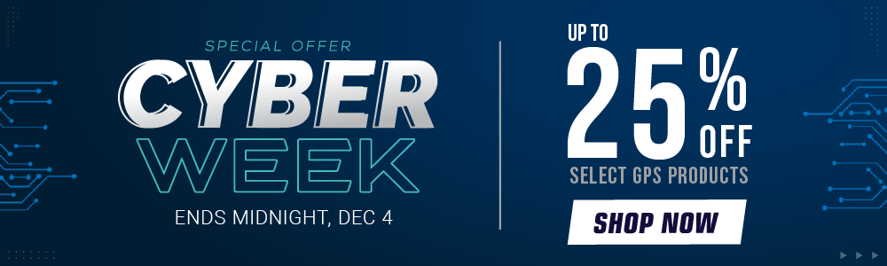 Get 25% off on Selected GPS Products - banner