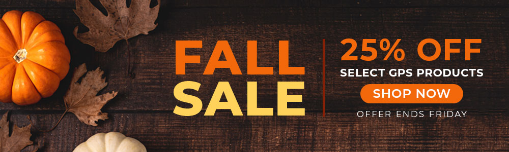 Get 25% off on Selected GPS Products - banner