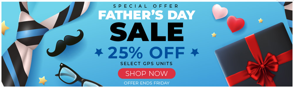 Get 25% off on Selected GPS Products - banner
