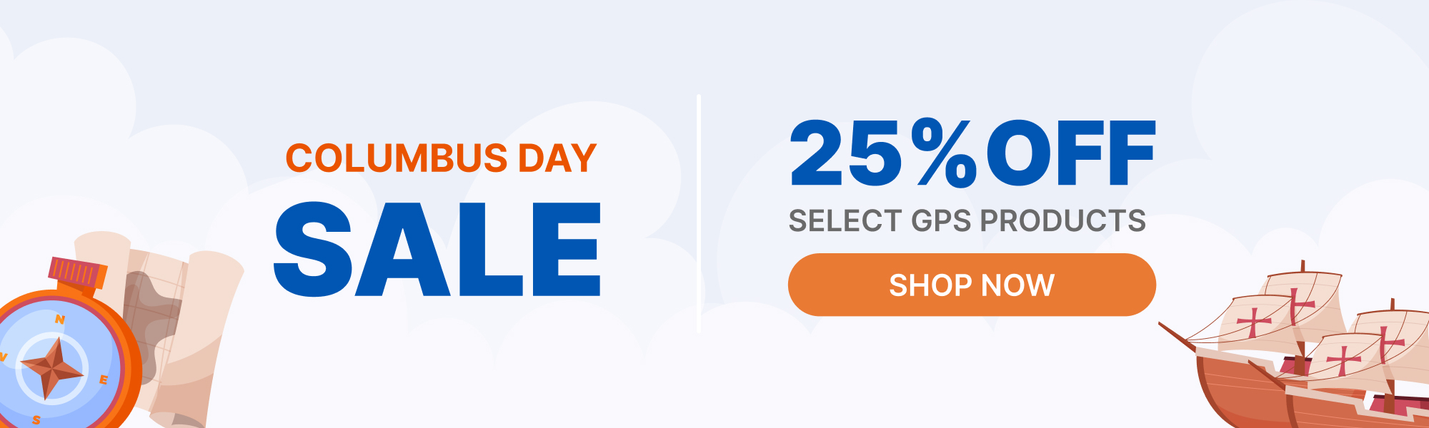 Get 25% off on Selected GPS Products - banner