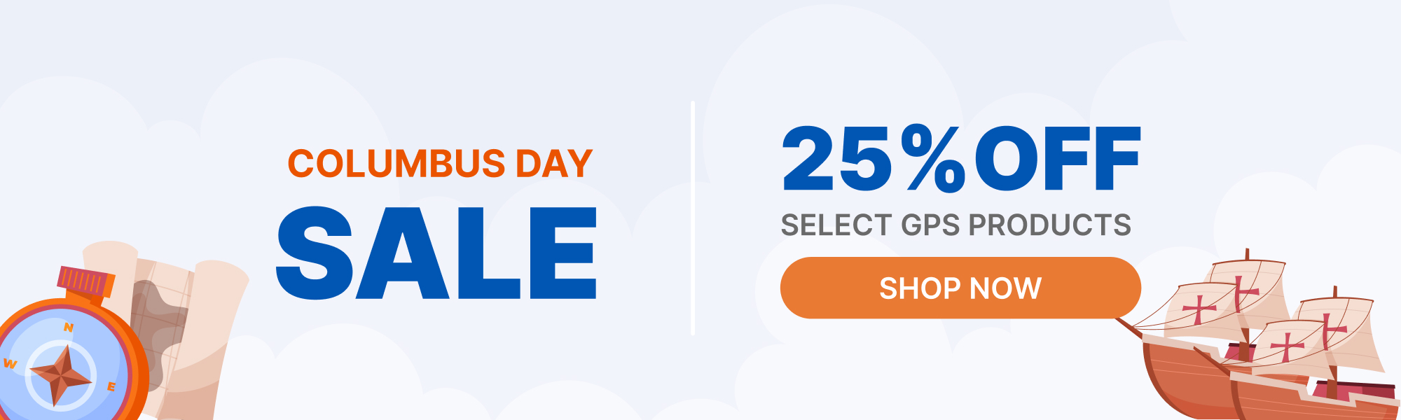 Get 25% off on Selected GPS Products - banner