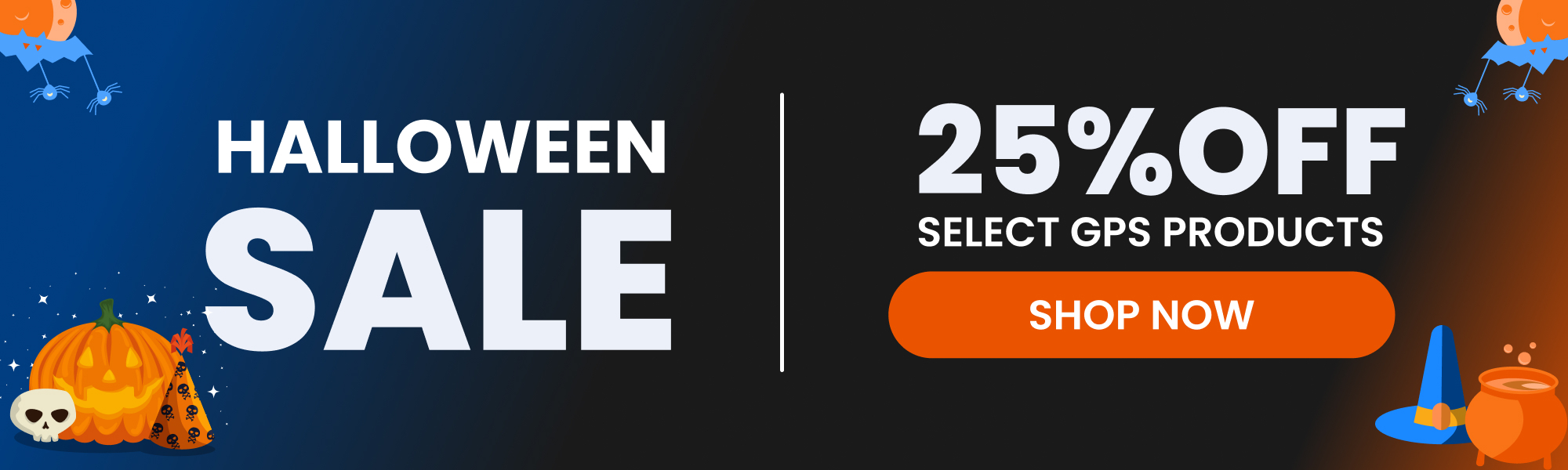 Get 25% off on Selected GPS Products - banner