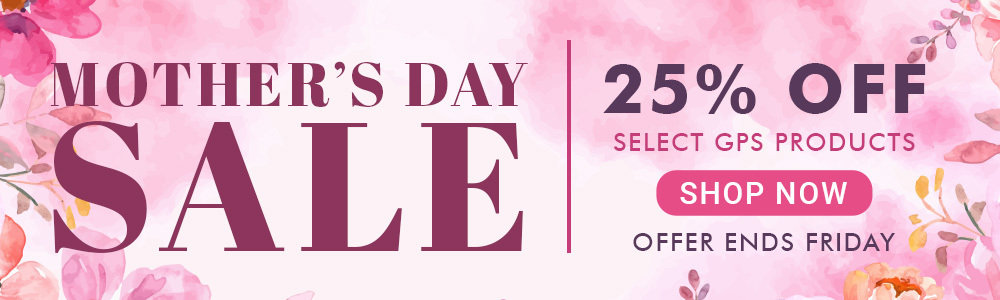 Get 25% off on Selected GPS Products - banner