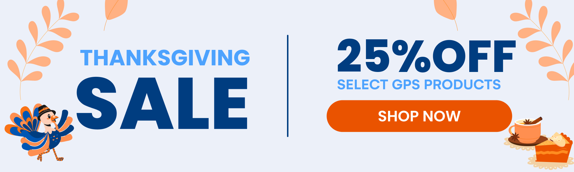 Get 25% off on Selected GPS Products - banner