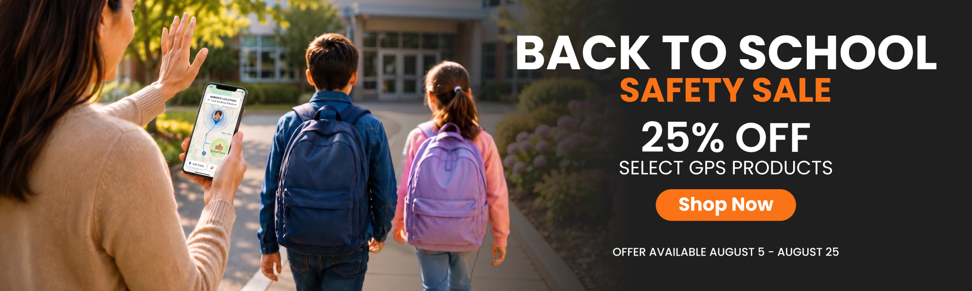 Get 25% off on Selected GPS Products - banner