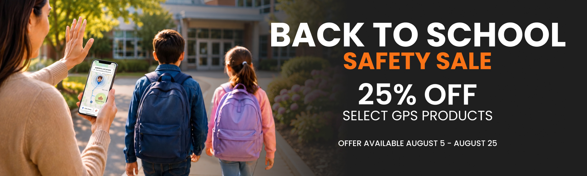 Get 25% off on Selected GPS Products - banner
