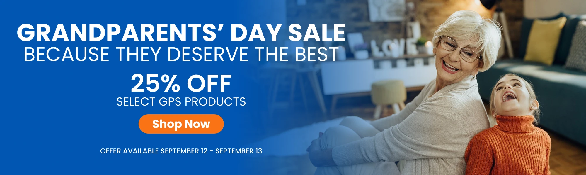 Get 25% off on Selected GPS Products - banner
