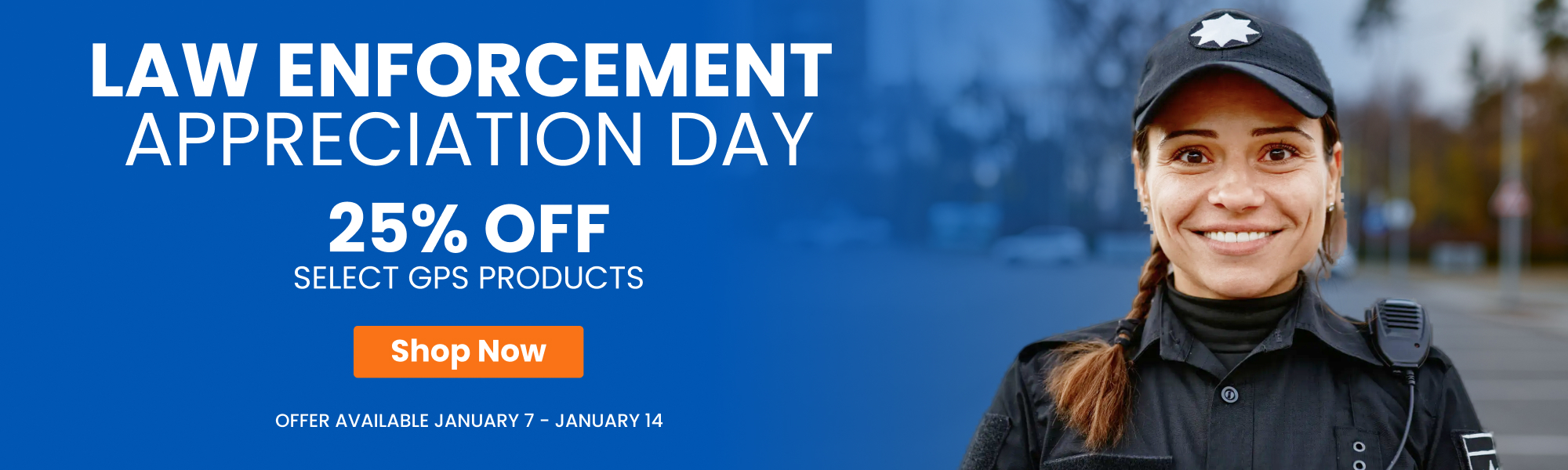 Get 25% off on Selected GPS Products - banner