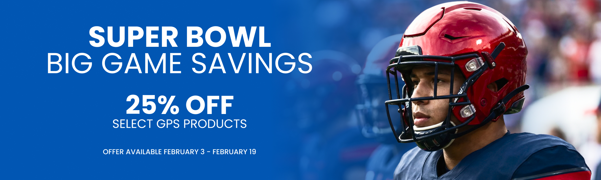 Get 25% off on Selected GPS Products - banner