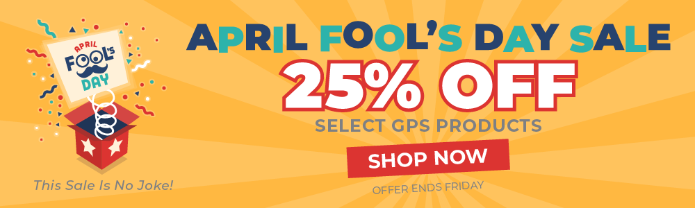 Get 25% off on Selected GPS Products - banner