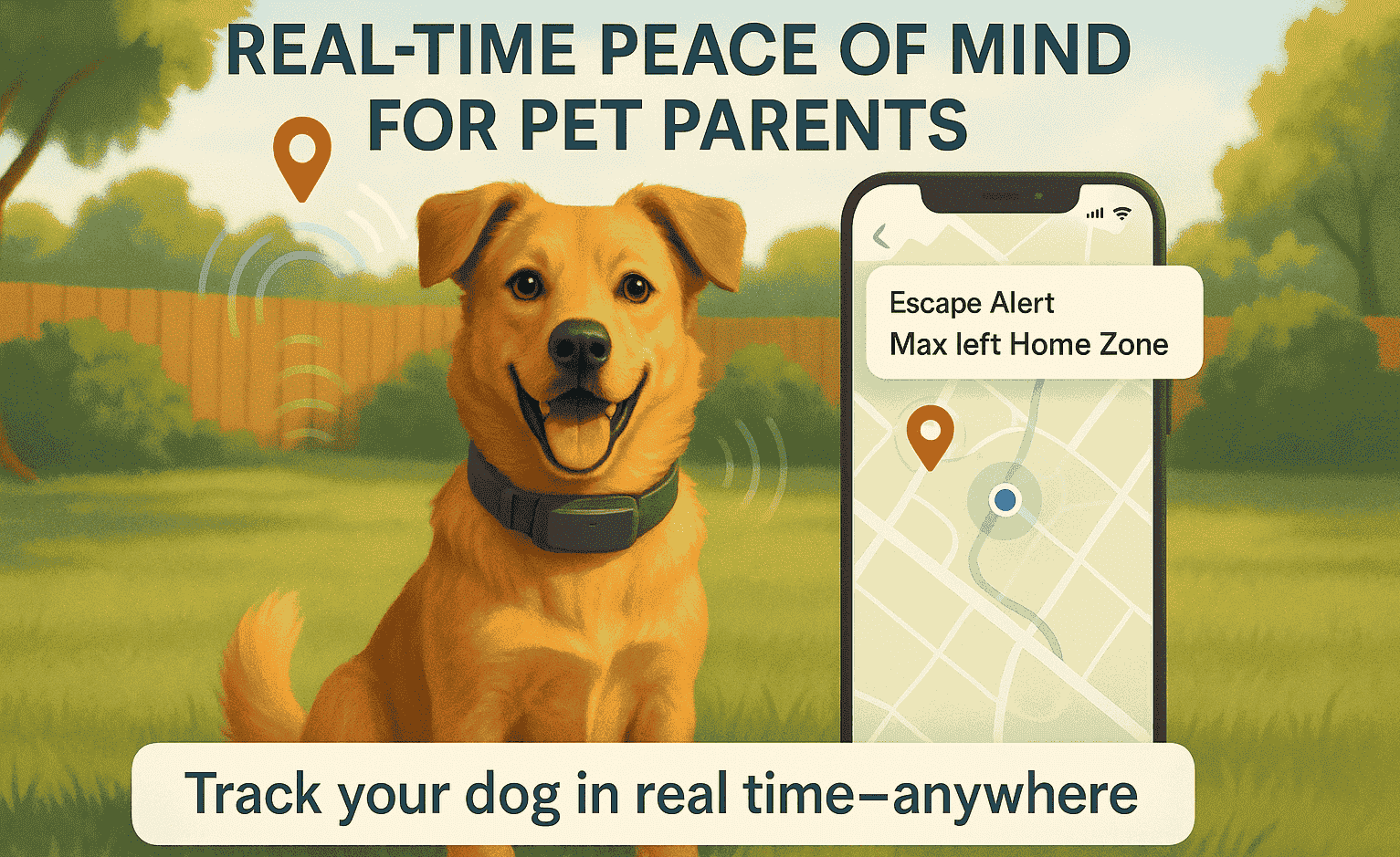 GPS Tracker for Dogs: Keep Your Pup Safe, Wherever They Roam
