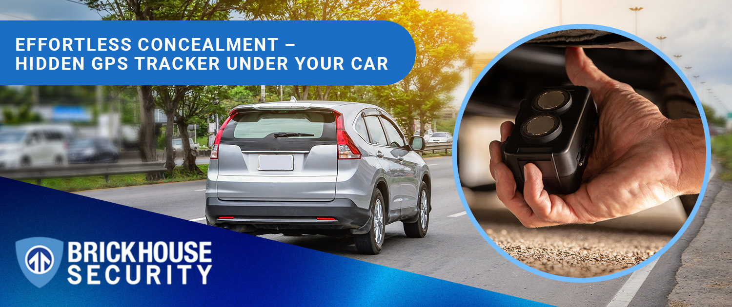How to hide a GPS tracker under the car