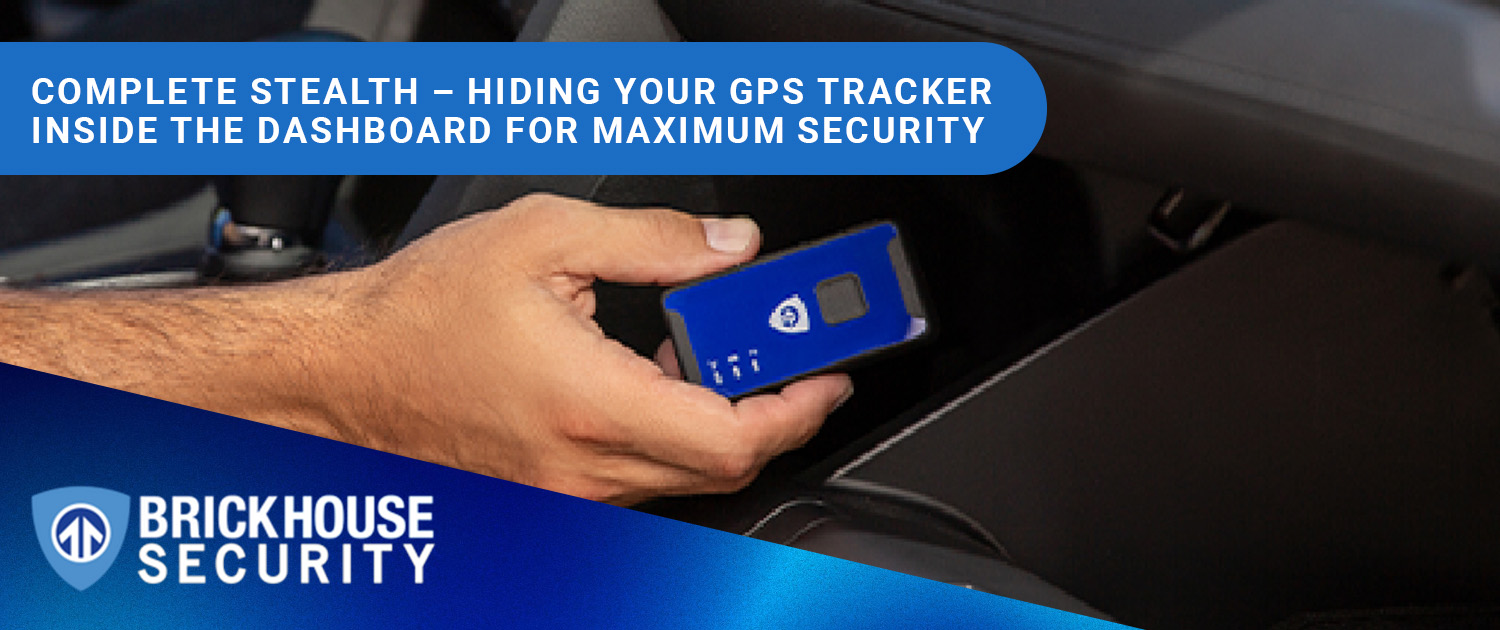 How to hide a GPS tracker inside the dashboard