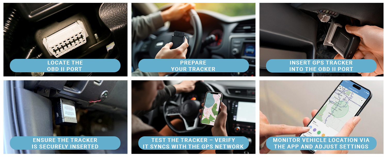 How to Install an OBD II Port GPS Tracker Step by Step Process