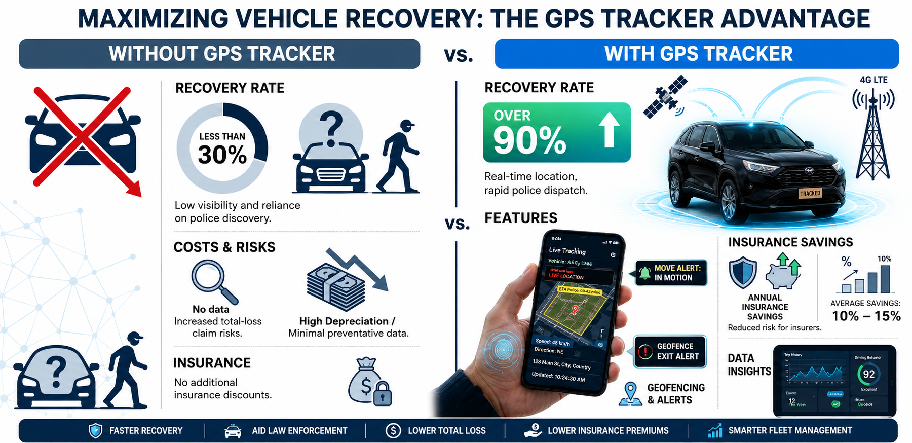 GPS Tracker for Car Theft Prevention